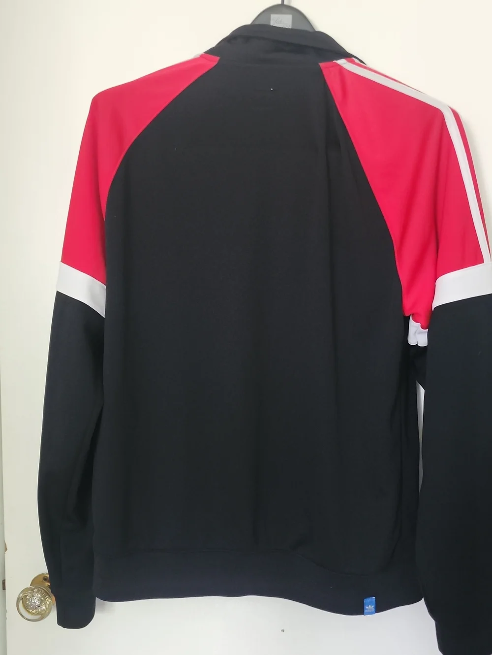 Vintage Adidas NBA Chicago Bulls Black & Red Basketball Jacket
